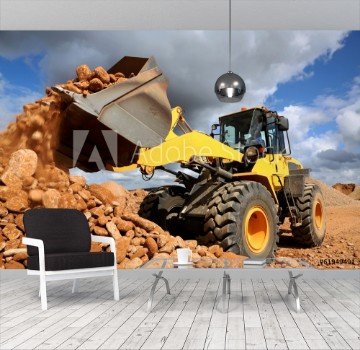Picture of Front End Loader Tipping Stone